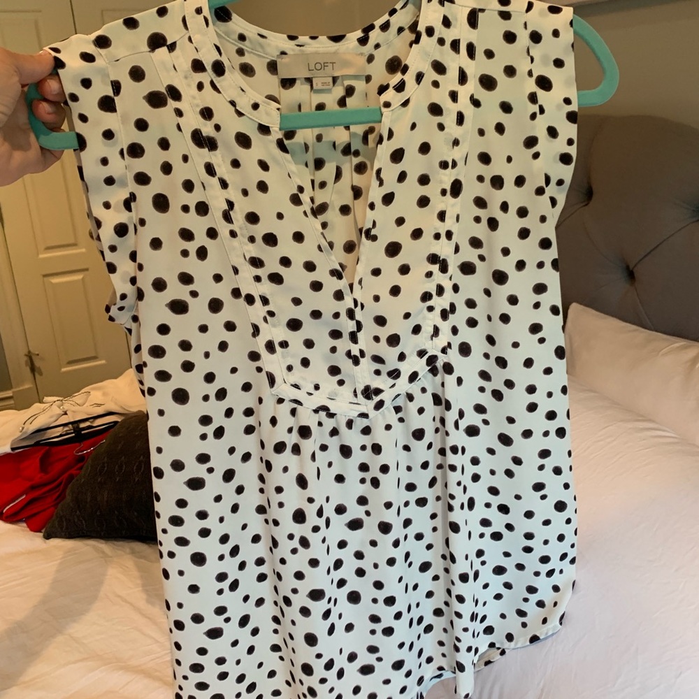 Loft work blouse